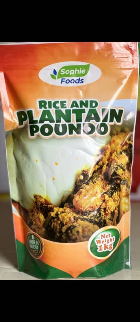 Rice & Plantain Poundo